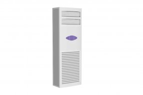 柜式空调3d模型立式空调