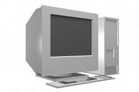 老式台式电脑模型下载网