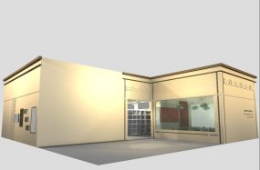 纺织面料展3d模型免费下载网