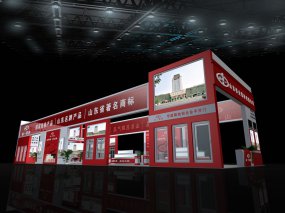 伟业铝材模型展览3d模型库