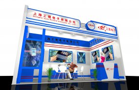 上海工理电子展览模型