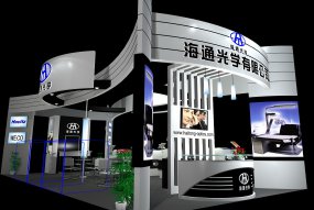 海通光学展览模型图片