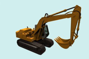 挖掘机模型挖机模型免费
