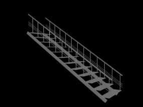 直楼梯3d模型下载网站