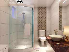 卫生间淋浴房模型