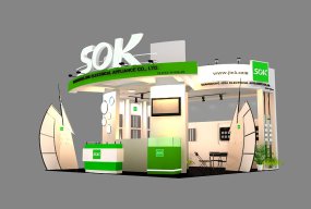 SOKjinli展览展会3d设计模型网