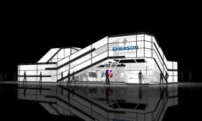 EMERSON-2展台展会3d模型网