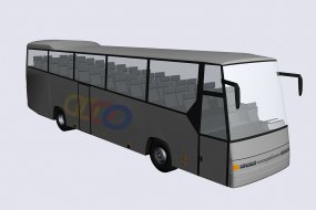 大巴士汽车3d模型免费下载网