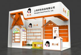 展览模型上海好的食品展