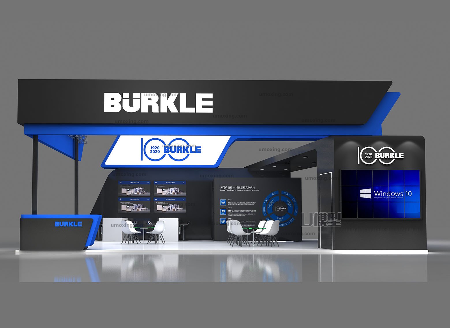 展台模型网BURKLE